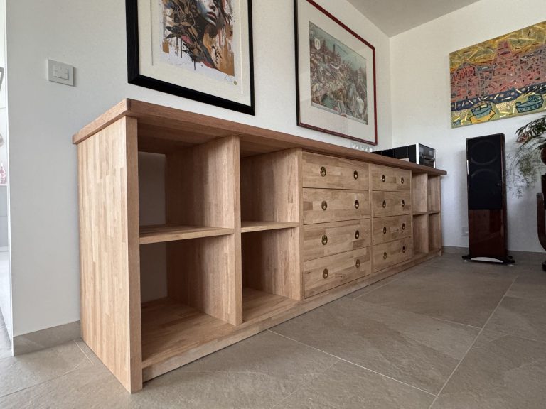 Meuble hifi sur mesure