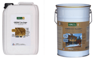 produits coritrait tous usages et coriwood monosat+