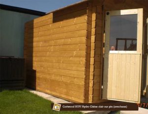 Coril Pro Coriwood HUV hydro chene clair sur pin avec et sans