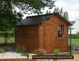 Coril Pro Coriwood HUV hydro chene moyen abri de jardin